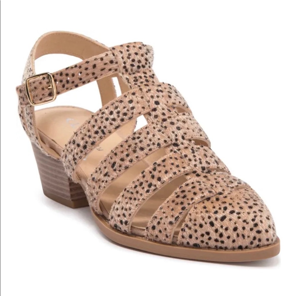 CL by Chinese Laundry Strappy Animal Print Sandal